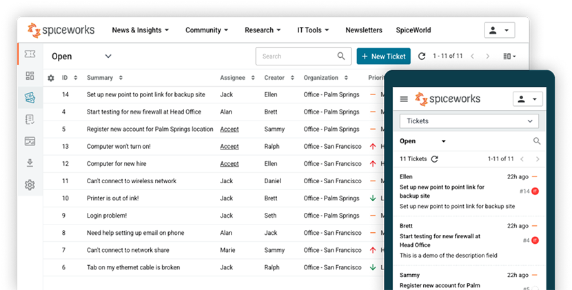 Cloud Help Desk Header